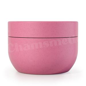Couleurs personnalisées en gros 4oz 8oz biodégradable Body Butter Churner Maker Pots Crème de soin de la peau Coeur Pot avec couvercles pour beurre corporel - Product Image 4