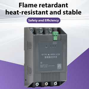 WESDOMS BYFK-Y-63 400V 63A 6P IP20 플라스틱 슬라이드 스마트 저전압 복합 블랙 범용 고품질 전기 스위치 - Product Image 5