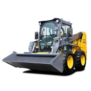 Nouvelle mini-chargeuse sur pneus Xc760K, capacité de 1,25 tonne, chargeuse compacte sur chenilles de 3,6 tonnes, avec godet et pompe, et fonction de rétrocaveuse - Product Image 3