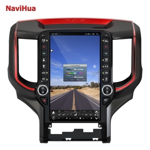 Autoradio Navihua pour voiture, écran vertical style Tesla, lecteur DVD audio, Carplay, divertissement pour Dodge Ram 2019-2024 - Product Image 2