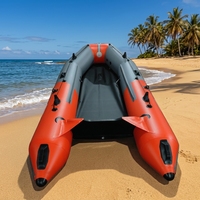 YUNFAN Bateau pneumatique de sport à grande vitesse de mode SD360 avec fonction de dérive, PVC 1,2 mm, capacité de 6 personnes
