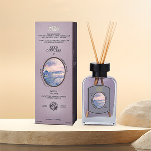 Diffuseur <span class=keywords><strong>de</strong></span> <span class=keywords><strong>parfum</strong></span> d'ambiance sans flamme Royal Vintage Charming Rosalle Rose Mate Tea Sandalwood 120ml, longue durée, à base d'huiles essentielles - Product Image 3