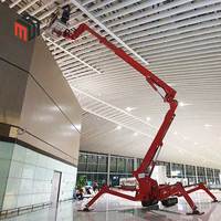 Mini-grue araignée sur chenilles de 1,5 tonne pour espaces confinés avec télécommande sans fil, flèche de déplacement et ventouse de levage