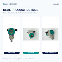 Transmisor de Sensor de Presión y Temperatura Multivariable Hanke HK-801-GT, 24VDC, IP66, para PLC, SCADA, Automatización Industrial Local
