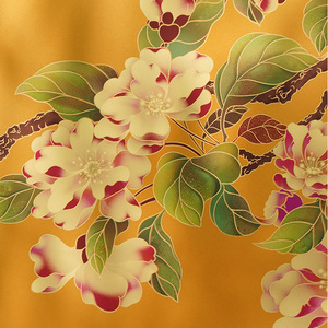 美的ヴィンテージ鳥花真鍮アート高温染色無垢材フレームレトロ壁飾り（米国/日本スタイル） - Product Image 6