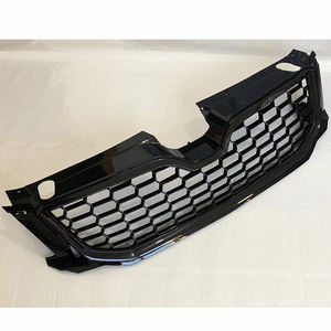 Nuevo estilo Hallow Honeycomb car Grille para VW <span class=keywords><strong>Skoda</strong></span> Octavia upgrade <span class=keywords><strong>RS</strong></span> 2014 2015 2016 2017 negro - Product Image 2
