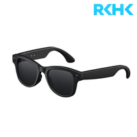 Gafas Inteligentes con IA, Estuche de Carga, Audio BT, Cámara, Control por Voz, Música, Batería de Larga Duración