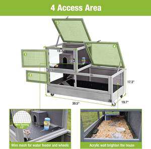 Pollaio in legno per animali di piccola taglia - Product Image 4