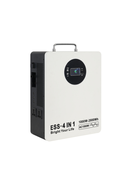 1000W 2000Wh Portable Power Station with UPS Uninterruptible Power Supply for Home Backup & Outdoor Use