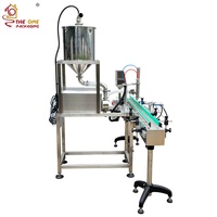 Machine de remplissage numérique automatique à tête unique THE ONE pour crème, pâte, liquide, huile, avec pompe à engrenages pour bouteilles