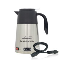 Bouilloire Électrique 12V/24V pour Voiture Yuehang, Chauffe-Eau Rapide en Acier Inoxydable Grande Capacité, Tasse à Eau pour Voiture