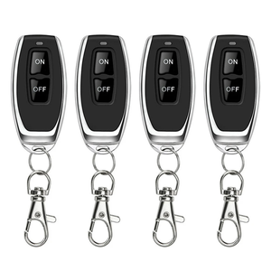 2-nút không dây điều khiển từ xa EV1527 rào cản điện cửa đèn con lăn màn trập silicon Bàn phím học tập mã 100m phạm vi <span class=keywords><strong>LED</strong></span> - Product Image 5