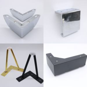 Haute qualité pas cher mode meubles jambes accessoires 150mm Durable moderne canapé <span class=keywords><strong>bois</strong></span> motif Grain jambe - Product Image 3