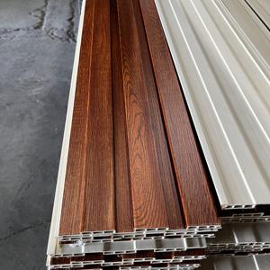 Panneau mural en PVC blanc WPC, intérieur, imperméable, <span class=keywords><strong>décoration</strong></span> en bois, design industriel pour bureau et hôtel Wescott - Product Image 4