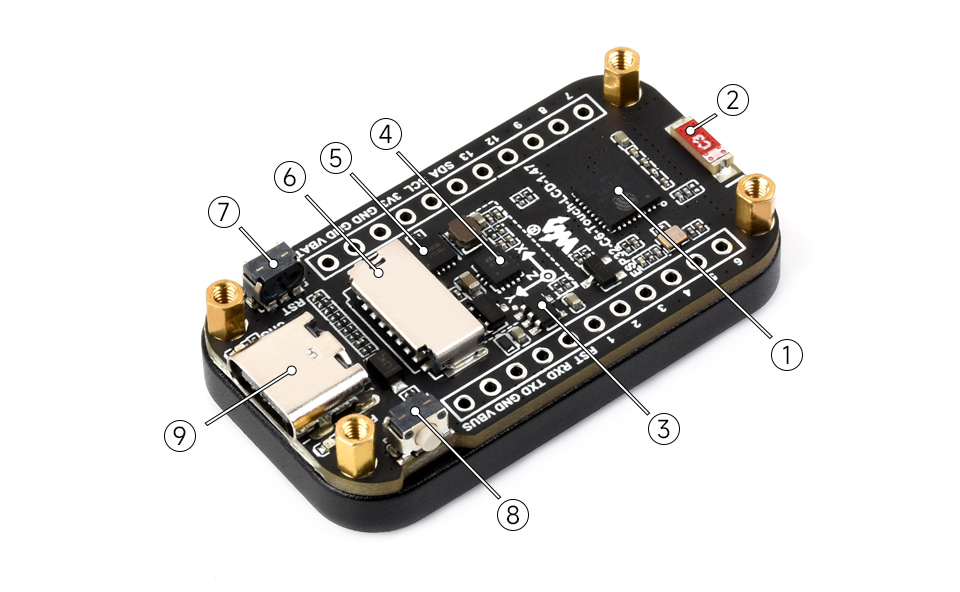 Waveshare ESP32-C6 1.47inch Touch Display Development Board(with - View #13