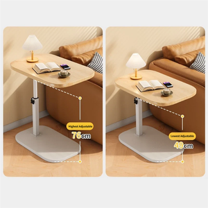 Escritorio de Estudio Portátil Ajustable para Dormitorio Estudiantil, con Almacenamiento Simple, Giratorio, de Madera Sólida, Venta al Por Mayor - Product Image 4