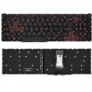 Teclado Retroiluminado Rojo HK-HHT US para Portátil Acer <span class=keywords><strong>Predator</strong></span> Helios 300 PH315-52 PH315-53 PH317-53 Nitro 5 AN515-43 AN515-54 - Product Image 2