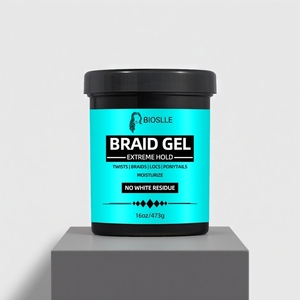 Gel de verrouillage des cheveux pour tressage 16oz sans écaillage et forte utilisation en salon dompte les bords des frisottis - Product Image 1