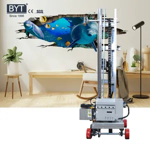 BYTCNC New Wall Printer Model Machine High Quality Fast Speed Inkjet UV Wall Printer