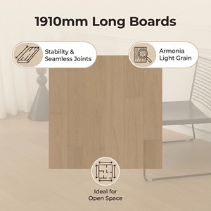 Suelo de Madera de <span class=keywords><strong>Roble</strong></span> Blanco Certificado E0, Resistente al Desgaste, de Abedul, en Tablas Grandes de 1910X192X14.5/1.2mm, para Sala de Estar - Product Image 2
