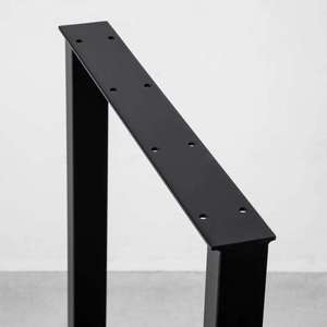 Bàn Chân Thanh Cao Nhiệm Vụ Nặng Nề Cổ Điển Công Nghiệp Nhà Hàng Đúc Rèn Sắt Thép Đồ Nội Thất Ăn Kim Loại Bảng Chân Cho Các Bảng - Product Image 4