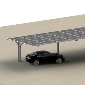 Hệ thống hợp kim nhôm và thép carbon gắn năng lượng mặt trời một hàng thiết kế tiết kiệm không gian nhỏ gọn, dễ dàng tiếp cận xe - Product Image 5