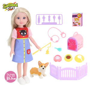 Muñeca <span class=keywords><strong>Reborn</strong></span> de Vinilo Realista de 14 Pulgadas Directo de Fábrica, Educativa, con Ropa Intercambiable, DIY, Juguetes de Bambú Seguros para <span class=keywords><strong>Mascotas</strong></span> y Veterinarios - Product Image 4