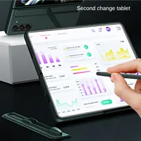 Étui pliable antichoc mat et agréable au toucher avec support amovible pour stylet pour Samsung Galaxy Z Fold 7 6 5 4 3 5G