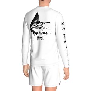 เสื้อตกปลาแขนยาวป้องกันรังสียูวีแบบขายส่ง เป็นมิตรกับสิ่งแวดล้อม รับผลิตเสื้อตกปลาตามสั่ง ออสเตรเลีย - Product Image 6