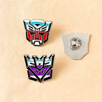 Nuevo Broche de Aleación de Zinc con Diseño de Optimus Prime, Decoración Secundaria