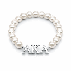 <span class=keywords><strong>Pulsera</strong></span> Elástica de <span class=keywords><strong>Perlas</strong></span> con Diseño de Logotipo de Acero Inoxidable Pulido de Alta Calidad, Sin Deslustre, para Mujer, DST ZPB SGRho IPL - Product Image 2