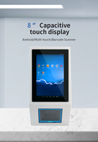 Caissier à écran tactile 8 pouces Intel Celeron Intel-j1900 Core I3 I5 Pos Machine tout-en-un système Pos