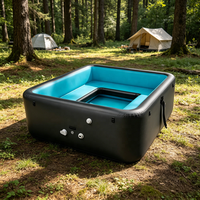 Piscine gonflable pour adultes résistante à l'usure, piscine gonflable robuste en Drop Stitch pour jardin et camping, location pour fêtes