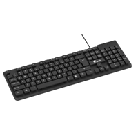 Clavier filaire Banda KB08 noir à imprimé arabe, clavier d'ordinateur USB blanc avec disposition anglaise, type machine à écrire, nouveau produit OEM