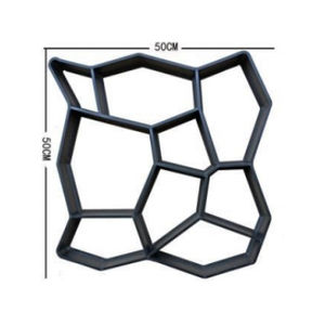 Molde de piedra escalonada con forma de tortuga, molde de cemento de hormigón de tortuga, fabricante de paseos, pavimentación de césped de jardín Manual personalizada <span class=keywords><strong>DIY</strong></span> - Product Image 2