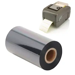 Thermale Overdracht Lint 110Mm * 300M Premium Wax Hars Barcode Ttr Tto Inkt Labels Printer Lint