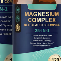 ODM12 Vitamin Mineral Kompleks Dewasa 700mg Magnesium Meningkatkan Penyerapan Sinergis Relaksasi Otot Antioksidan Dukungan Kekebalan Tubuh