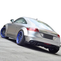 Runde nouveauté mise à niveau CT Style Kits de carrosserie larges pour Audi TT pièces pare-chocs avant roue sourcils lèvre avant lèvre arrière jupes latérales
