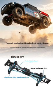 CROSSRC EMOX7 Big Bad <strong>Wolf</strong> 1/8 4WD Brushless <strong>RC</strong> Crawler Pickup 1800KV 2.4GHz 6CH Metal RTR - Product Image 5