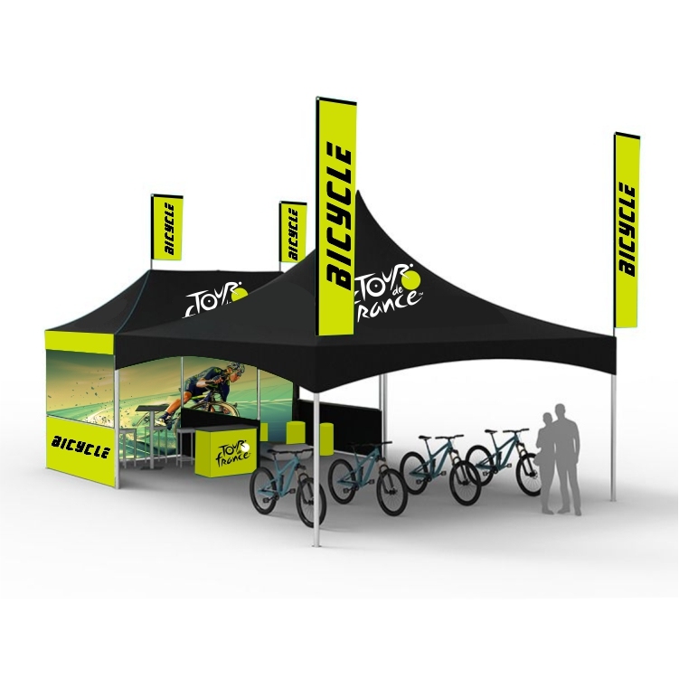 Custom 10x10ft Aluminum Frame Outdoor Advertising
