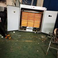 Incubateur d'œufs industriel numérique, capacité 5280, 2000W, retournement automatique, contrôle précis de la température et de l'humidité, éclosoir