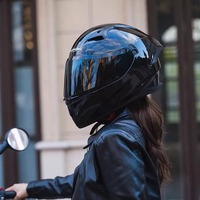 Casco de Motocicleta con Certificación 3C para Unisex, Cuatro Estaciones, Personalizado, Eléctrico, Integral, Tallas M/L/XL/2XL