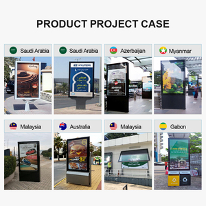 Ngoài trời hai mặt di chuyển quảng cáo áp phích Khung hộp đèn nhà sản xuất - Product Image 4