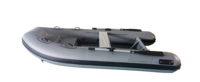 Bateau semi-rigide en aluminium à coque rigide en V profond de 340 cm pour 4-5 personnes, idéal pour les sports et loisirs sur rivière et lac, adapté aux plongeurs