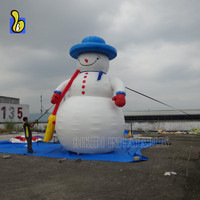Ballon gonflable pour décoration extérieur, bonhomme de neige de noël, grande taille, 20FT