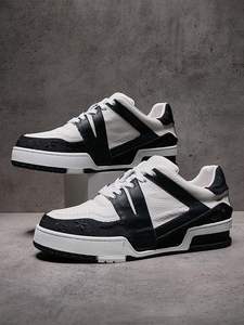 Chaussures de sport décontractées tendance pour hommes, nouvelle conception, prix de gros du fabricant haut de gamme, baskets de haute qualité, fabriquées dans le Guangdong - Product Image 2