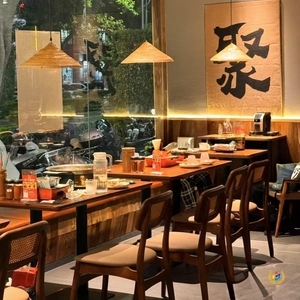 Nouvelles lampes suspendues de style chinois d'inspiration zen, décorations en paille rétro pour restaurant de fondue, maison d'hôtes, salon de thé - Product Image 1