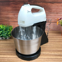 Robot de cuisine multifonctionnel, machine sur socle, mélangeur alimentaire, batteur sur socle, mélangeur à pâte, boulangerie, 6,8 L, machines à pétrir la pâte, mélangeur à pain, mélangeur alimentaire