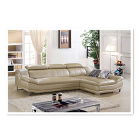 Ensemble de 3 fauteuils et canapé en cuir synthétique blanc, style moderne et simple, pour salon, hôtel, maison, bureau