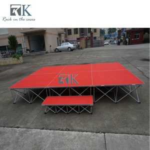 เวทีอลูมิเนียมอัลลอยคุณภาพสูงแบบพับได้สำหรับงานกลางแจ้งและคอนเสิร์ต - Product Image 4